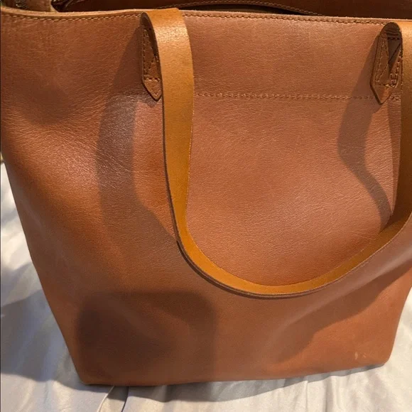 Madewell Brown Leather Tote - Picture 8 of 8